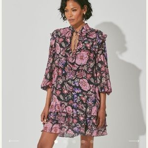 Cleobella Samaya Mini Dress. Worn once. Size Medium.